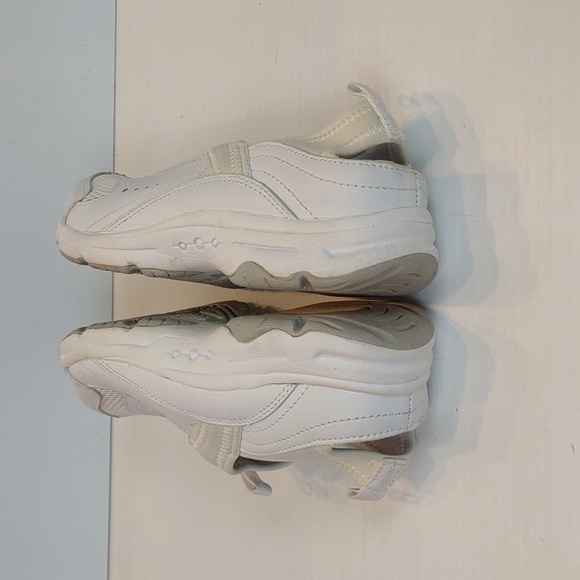 Easy Spirit Allintoits White Leather Slingback Athleisure Remove Insole Sneakers - Picture 8 of 13